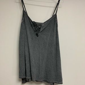 Ae tank - soft and sexy with front tie
